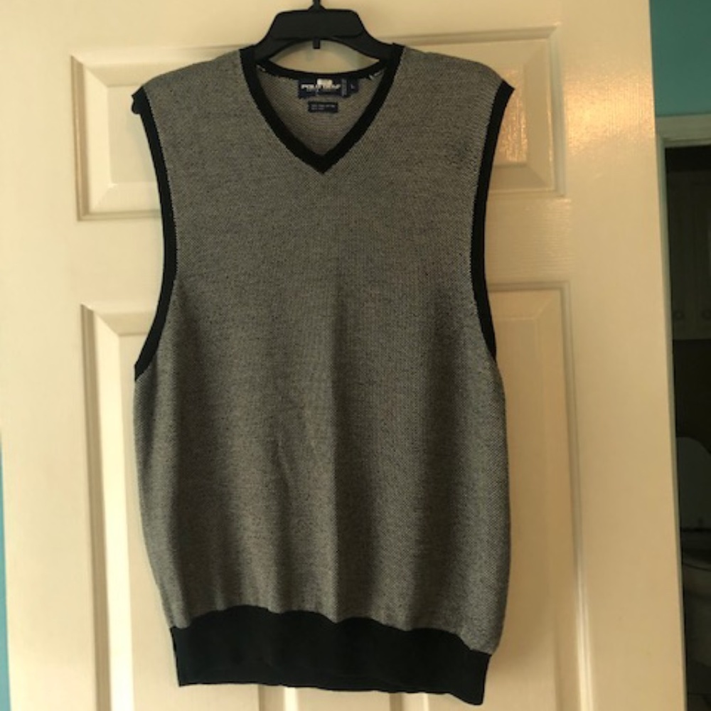 Polo Golf Cotton and Silk Men's Vest L